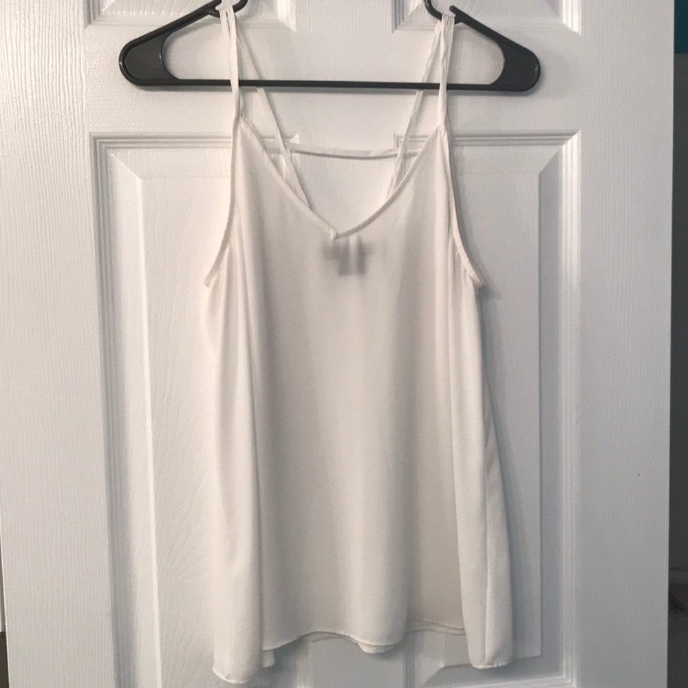 White tank top